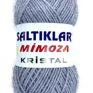 Mimoza Kristal Işıltılı Şal Patik Yelek İpi 06