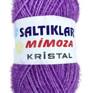 Mimoza Kristal Işıltılı Şal Patik Yelek İpi 09