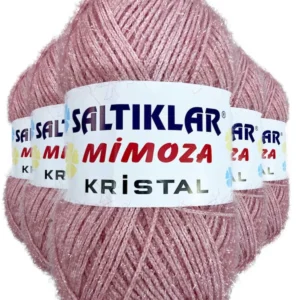 5 Adet Mimoza Kristal Işıltılı Şal Patik Yelek İpi 38