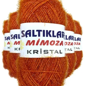 5 Adet Mimoza Kristal Işıltılı Şal Patik Yelek İpi 103