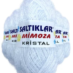 5 Adet Mimoza Kristal Işıltılı Şal Patik Yelek İpi OPTİK