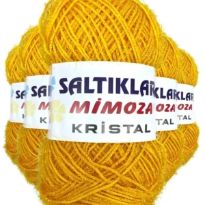 5 Adet Mimoza Kristal Işıltılı Şal Patik Yelek İpi 75