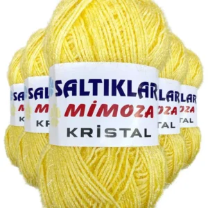 5 Adet Mimoza Kristal Işıltılı Şal Patik Yelek İpi 48