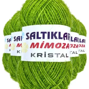 5 Adet Mimoza Kristal Işıltılı Şal Patik Yelek İpi 47