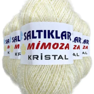 5 Adet Mimoza Kristal Işıltılı Şal Patik Yelek İpi 65