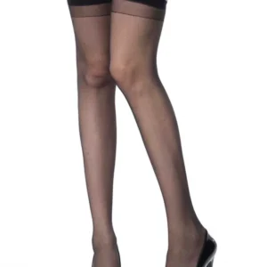 İnce Lastikli Çorap 20 denye 500 Siyah