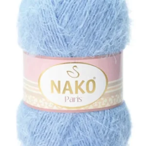 Paris El Örgü ipi Yünü Mavi 4129