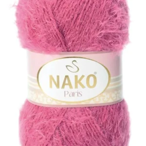 Paris El Örgü ipi Yünü Koyu Pembe 6578