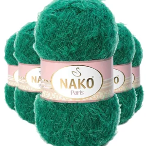 5 Adet Paris El Örgü ipi Yünü Haki 3440