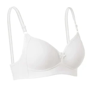 Telsiz Silikonlu Toparlayıcı Sütyen Beyaz