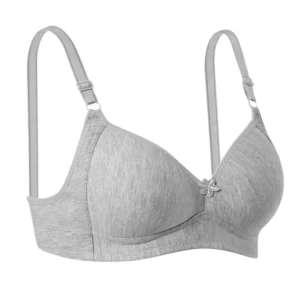 Telsiz Silikonlu Toparlayıcı Sütyen Gri