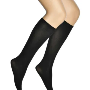 Mikro 40 Dizaltı Kadın Çorap Siyah 500