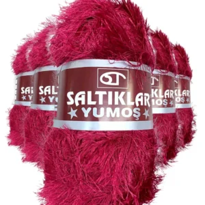 5 Adet Yumoş Sakallı El Örgü Ipi Yünü 23