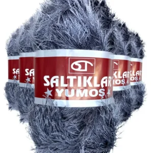 5 Adet Yumoş Sakallı El Örgü Ipi Yünü 36