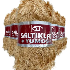 5 Adet Yumoş Sakallı El Örgü Ipi Yünü 54