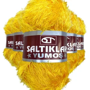 5 Adet Yumoş Sakallı El Örgü Ipi Yünü 75