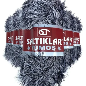 5 Adet Yumoş Sakallı El Örgü Ipi Yünü 2001