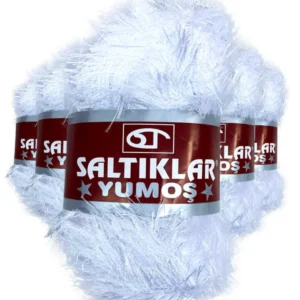 5 Adet Yumoş Sakallı El Örgü Ipi Yünü OPTİK