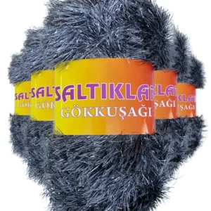 5 Adet Gökkuşağı El Örgü İpi Yünü 21
