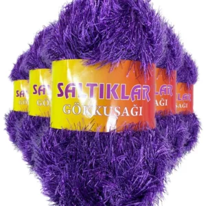 5 Adet Gökkuşağı El Örgü İpi Yünü 30