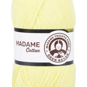Madame Cotton El Örgü İpi Yünü 100 gr 006 Açık Sarı