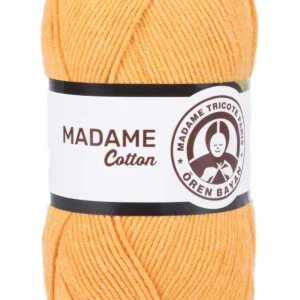 Madame Cotton El Örgü İpi Yünü 100 gr 007 Turuncu