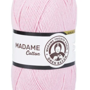 Madame Cotton El Örgü İpi Yünü 100 gr 033 Pembe