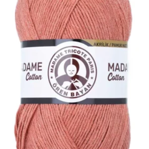 Madame Cotton El Örgü İpi Yünü 100 gr 037 Kiremit