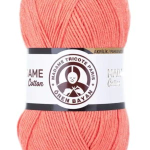 Madame Cotton El Örgü İpi Yünü 100 gr 038 Turuncu