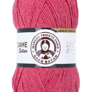 Madame Cotton El Örgü İpi Yünü 100 gr 048 Açık Kırmızı