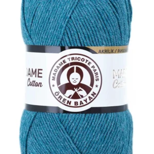 Madame Cotton El Örgü İpi Yünü 100 gr 050 Petrol Mavi