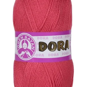 Dora El Örgü İpi Yünü 100 gr 002 Nar Çiçeği