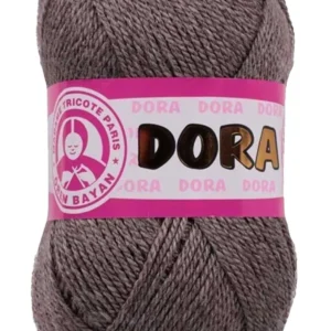 Dora El Örgü İpi Yünü 100 gr 014 Kahverengi