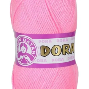 Dora El Örgü İpi Yünü 100 gr 040 Şeker Pembe