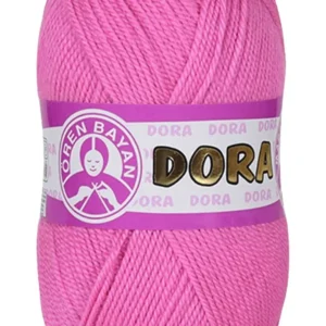 Dora El Örgü İpi Yünü 100 gr 042 Pembe