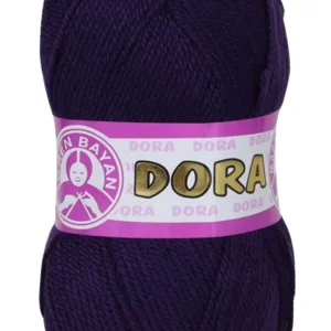Dora El Örgü İpi Yünü 100 gr 060 Koyu Mor