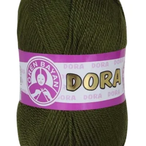 Dora El Örgü İpi Yünü 100 gr 077 Haki