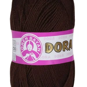 Dora El Örgü İpi Yünü 100 gr 083 Kahverengi