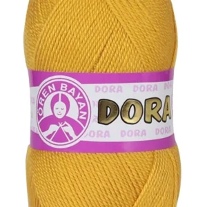 Dora El Örgü İpi Yünü 100 gr 102 Sarı