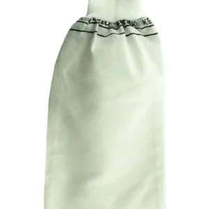 Beyaz Banyo Hamam Kesesi Lastikli 25x17 Cm