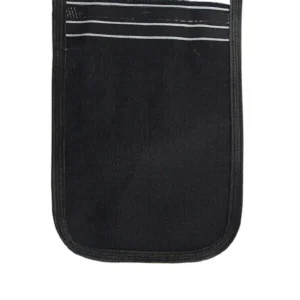 Osmanlı Kalın Siyah Banyo Hamam Kesesi 25x17 Cm