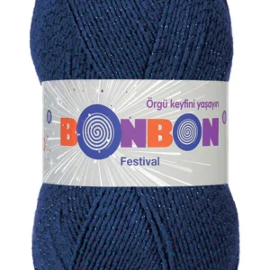 Festival Simli Örgü İpi Yünü Renk No:488
