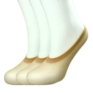 Düşük Kesim Dikişsiz Kaçmaya Dayanıklı Ten Transparan Babet Çorabı 36-41 [ 3 Çift ]