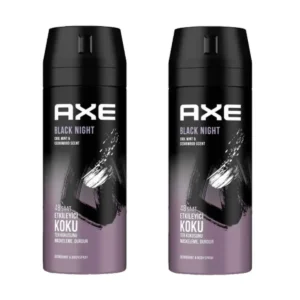 2 Adet Black Night Erkek Deodorant Sprey 150 ML