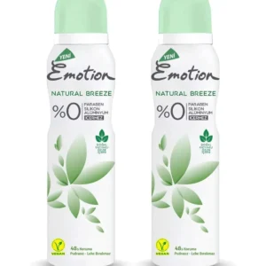 2 Adet Natural Breeze Kadın Deodorant Sprey 150 ml