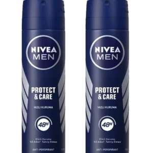 2 Adet Men Protect&Care Erkek Sprey Deodorant 150 ML