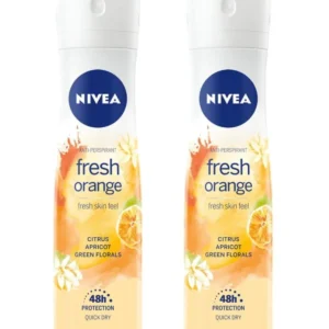 2 Adet Fresh Orange Kadın Deodorant Sprey 150 ml