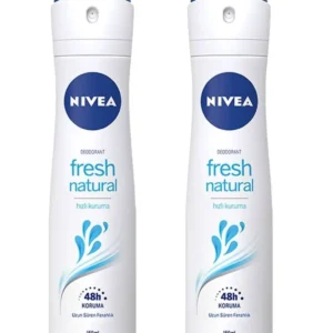 2 Adet Fresh Natural Kadın Deodorant Sprey 150 ml