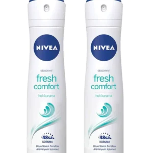2 Adet Fresh Comfort Kadın Deodorant Sprey 150 ml