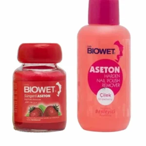 2 li set Süngerli Aseton 75 ml ve Extra Etkili Aseton 125 ml